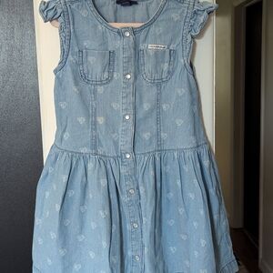 Calvin Klein Denim Blue Girl's Dress